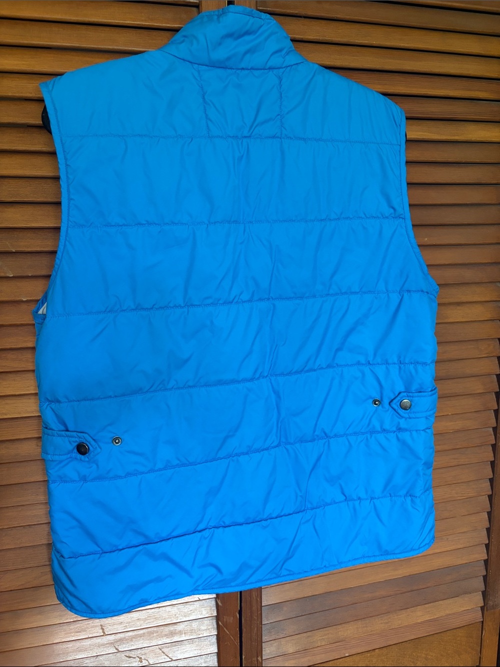Peter Millar Electric Blue Quilted Packable Vest - Picture 3 of 3